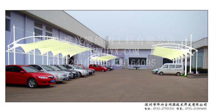 膜結(jié)構(gòu)車棚，如何抗臺(tái)風(fēng)