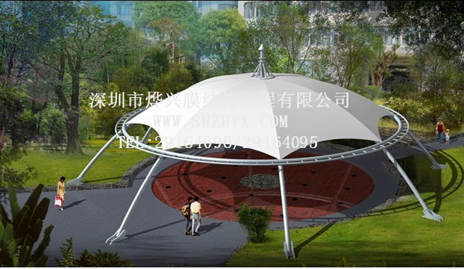 膜結構的防火設計